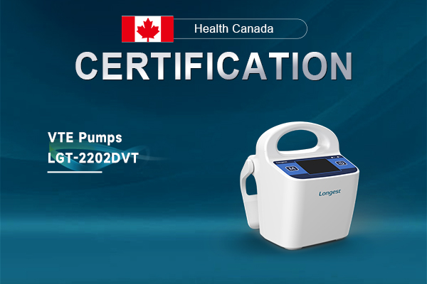 الصحة الكندية توافق على أطول جهاز VTE طبي جديد LGT-2202DVT